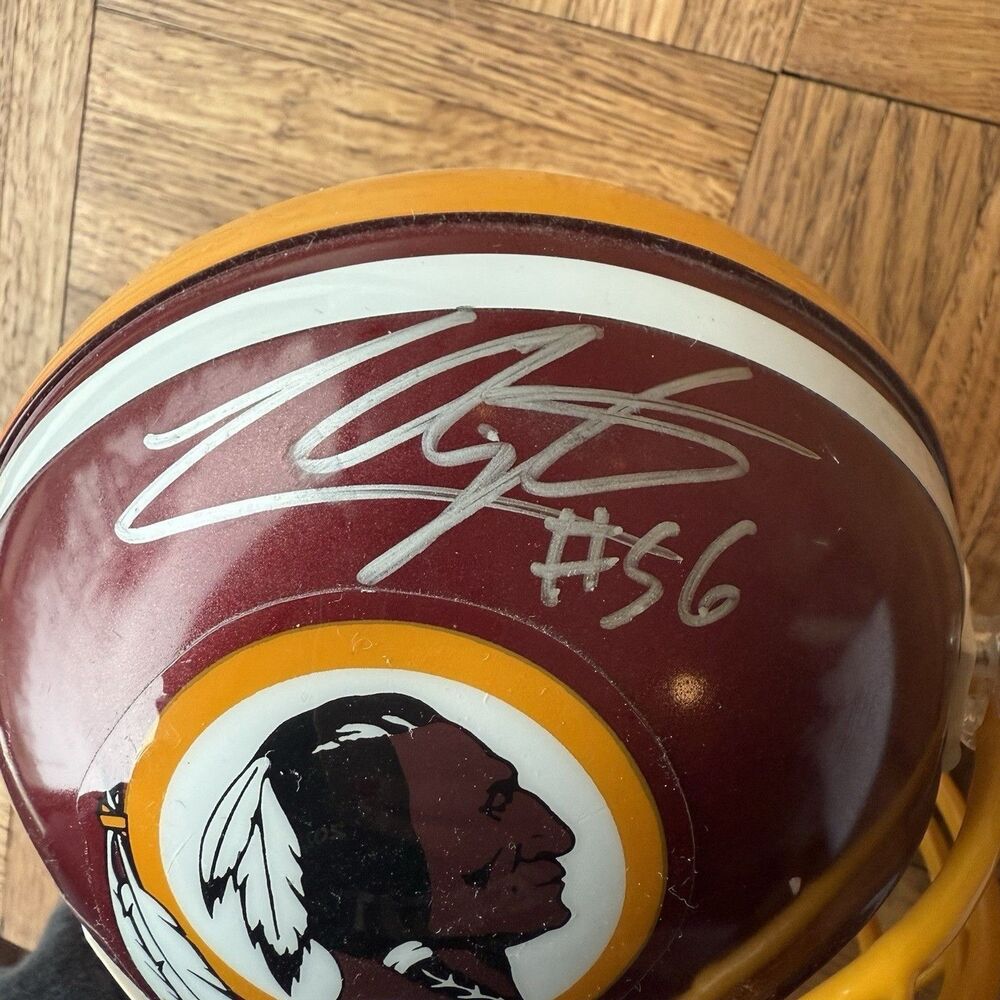 LaVAR ARRINGTON SIGNED WASHINGTON REDSKINS HELMET | Penn State | Mini